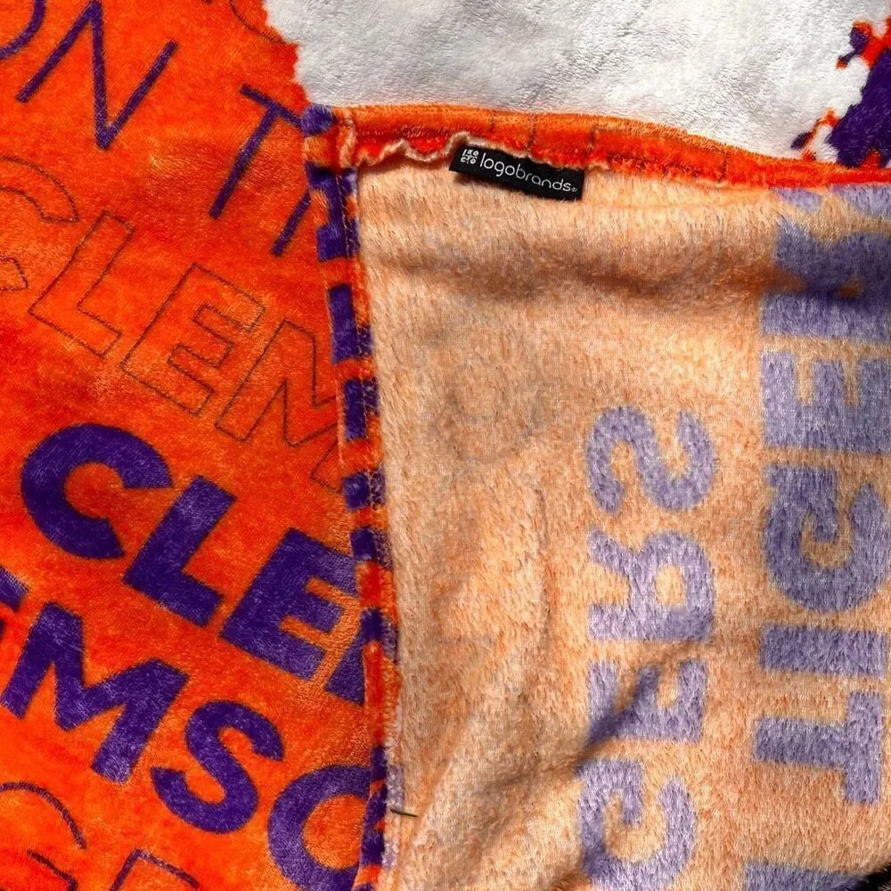 NCAA Clemson Tigers Classic Throw Blanket